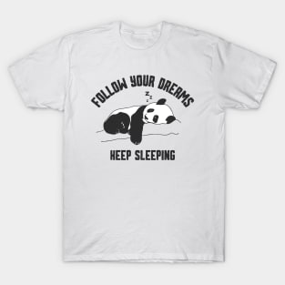 Follow Your Dreams Keep Sleeping T-Shirt